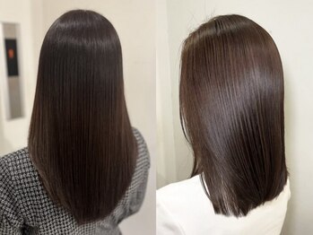 ヘッドルーム ディスティネーション(Head Room Distination)の写真/【大阪梅田/中津】髪のクセやうねり、広がりを抑え、自然な仕上がりのストレートで朝のセットも楽々♪