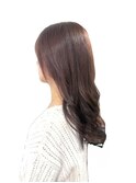 韓国風レイヤー×ワインレッド