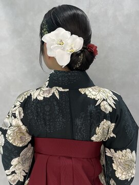 ゼスト ジグ(ZEST ZIGU) 袴ヘアセット　タイトシニヨン　タイトヘア【maiko】【吉祥寺】