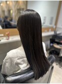 地毛風カラー髪質改善カラートリートメントグレージュアッシュ