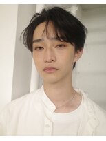 レコ 渋谷(LECO)&nbsp;センター分けメンズショート