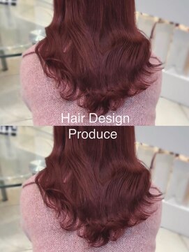 プロデュース 淵野辺店(Produce) ワインレッドカラー