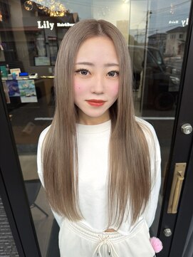 リリー ヘアーアンドビューティー(Lily) ハイトーンシルキーベージュ