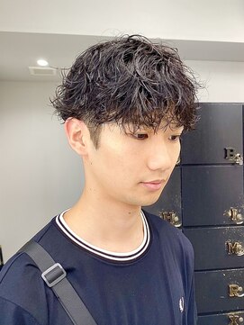 ヘアー アイス 御器所本店(HAIR ICI) メンズマッシュ　シャドウパーマ　スパイラルパーマ　韓国風