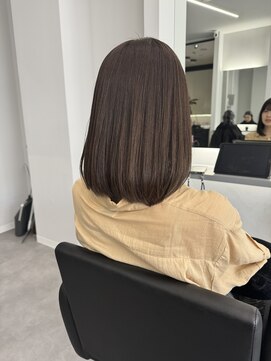 ナンバー 竪町(number+) 20代30代大人可愛い韓国風ヘアスタイル Cカール内巻き