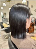 そのままで決まる大人の切りっぱなし
