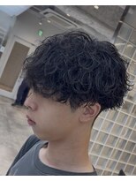 フィフスパーク(fifth PARK)&nbsp;渋谷波巻きスパイラルパーママッシュメンズパーマウルフfifth
