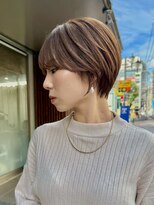 ブリッツ レボ(BLITZ-REVO)&nbsp;着物ヘア/ダークアッシュ/ミディアムレイヤーカット/柏駅