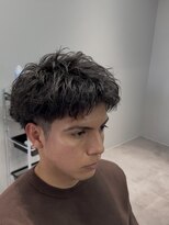 ブラック(BLACK) アップバング