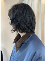 トーカ(tohka)&nbsp;ボブパーマ/レイヤーボブ/ニュアンスパーマ/くせ毛風パーマ