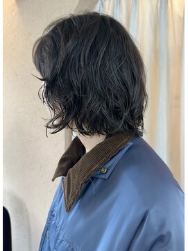 トーカ(tohka) ボブパーマ/レイヤーボブ/ニュアンスパーマ/くせ毛風パーマ