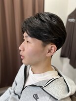 ケースタイルヘアスタジオ 麻布十番店(K-STYLE HAIR STUDIO)&nbsp;カレッジ・メンズナチュラルパーマスタイル