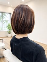 エアージーモ 小倉店(Fate design Air G mo)&nbsp;丸みボブシルクストレート