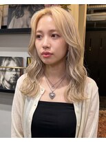 グッドフェローズ キタホリエ(GoodFellas kitahorie)&nbsp;透明感抜群のレイヤーハイトーンヘアカラーブリーチ透明感カラー