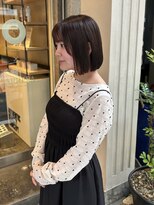 エヴリンアンドペイジ(Evelyn&paige)&nbsp;内巻きボブ/顔周りカット【神戸/元町】