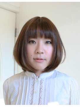 フィール ヘアーアンドメイク(FEEL HAIR&MAKE) 【人気NO1 つやつやカラー♪】シルクモイストカラーでふわボブ