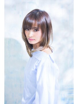 ネオリーブアイム 横浜西口店(Neolive aim) グレージュストレート