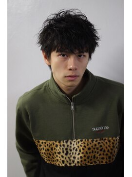 ブークル(boucle) ツイストパーマ風細束ショート