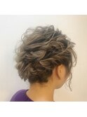 【The C 町田】お呼ばれアレンジ◎大人可愛いロープ編みアレンジ
