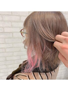 ビス ヘア アンド ビューティー 西新井店(Vis Hair＆Beauty) インナーカラー/イヤリングカラー/フェイスフレーミングカラー