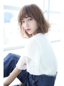 ラカーロ(La CARO) La CARO 大人かわいいカジュアルボブ/メルティベージュby市橋