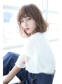 La CARO 大人かわいいカジュアルボブ/メルティベージュby市橋