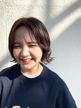 ツール ヘアプラスライフ ラボ(TOOL hair+life lab.) ナチュラルカラー×ボブ