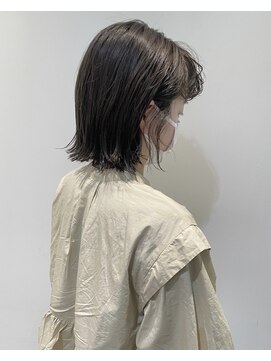 フーコー 一枝店(fuhcoh) ゆるっと外ハネボブ×ベージュブラウン