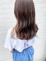 モリオ フロム ロンドン 成増店 【morio成増/玉井】インナーカラー オレンジ