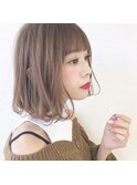 【Lond 橋本】柔らか質感のかわいいボブヘア