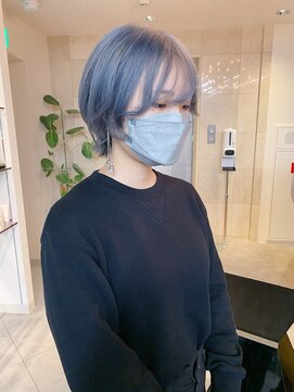 ソワンドブレスセルン 心斎橋(soin de brace cerne) ホワイトアッシュ×ブルー