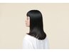 髪質改善カット＋【酸性】ストレ-トパーマ＋TOKIO超音波トリ-トメント¥18600