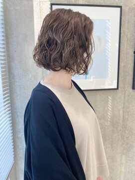 オブ ヘアー 自由が丘 ウエスト(Of HAIR WEST) アイロンいらずのウエーブボブ
