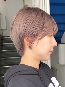 ソーコ 渋谷(SOCO) 前髪あり大人ショートボブ丸みショートカットマッシュショート