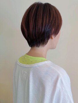 トップヘアー アヴェニュー 刈谷(TOPHAIR Avenue) 襟足スッキリ！軽めのショートスタイル/ニュアンスカラー