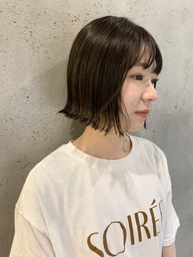 アングゥ ウル(ungu ul) ボブ/ショートボブ/髪質改善カラー/オージュア