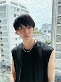 メンズカットブリーチカラートリートメントダウンパーマ