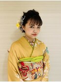 ■着物和装袴レトロモダン上品アップスタイルM.SLASH桜新町10