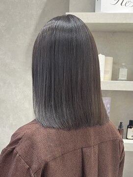 シベル(sibell) ボブ/ロブ/切りっぱなし/ぷつん/ブリーチ/髪質改善/資生堂