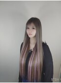 色が綺麗ですねｗｗのエクステ