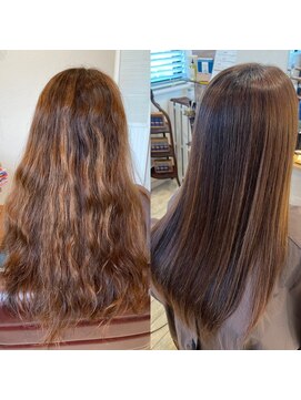 ヘアーアトリエ ラポルト(hair atelier la porte.) 新・髪質改善ストレート