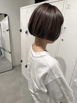 ノウハウ キョウト(KNOWHOW kyoto) ミニボブ/ぱつっとボブ/大人ハイライト