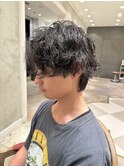 並巻きパーマ