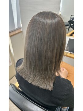 シェイプスサロン ハナレ 辻堂美容室(Shapes salon HANARE) 外はねミディアム