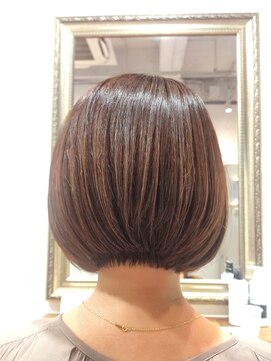 ヘアー グリーン(hair green) 30代40代50代/大人ボブ/内巻きミニボブ/ツヤ髪スタイル