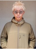 メンズカット　ブリーチカラー　ハイトーンカラー　天神大名
