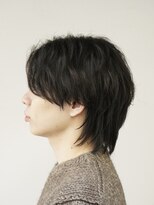 シルフィ(sylph) センターパート_マッシュウルフ_ニュアンスパーマ