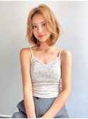 【MANON】大人かわいい重めボブxイエローべーじゅ