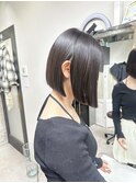 【癖・ボリューム改善縮毛矯正】タッセルボブ