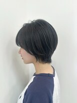 チェシャ(chesha)&nbsp;大人ショート　ブルーグレーカラー